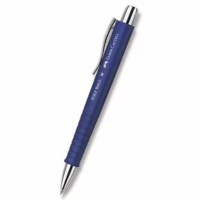 Kugelschreiber Faber-Castell Poly Ball blau
